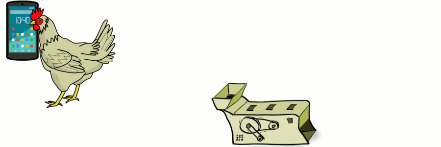 El cuento de la gallina de los datos de oro